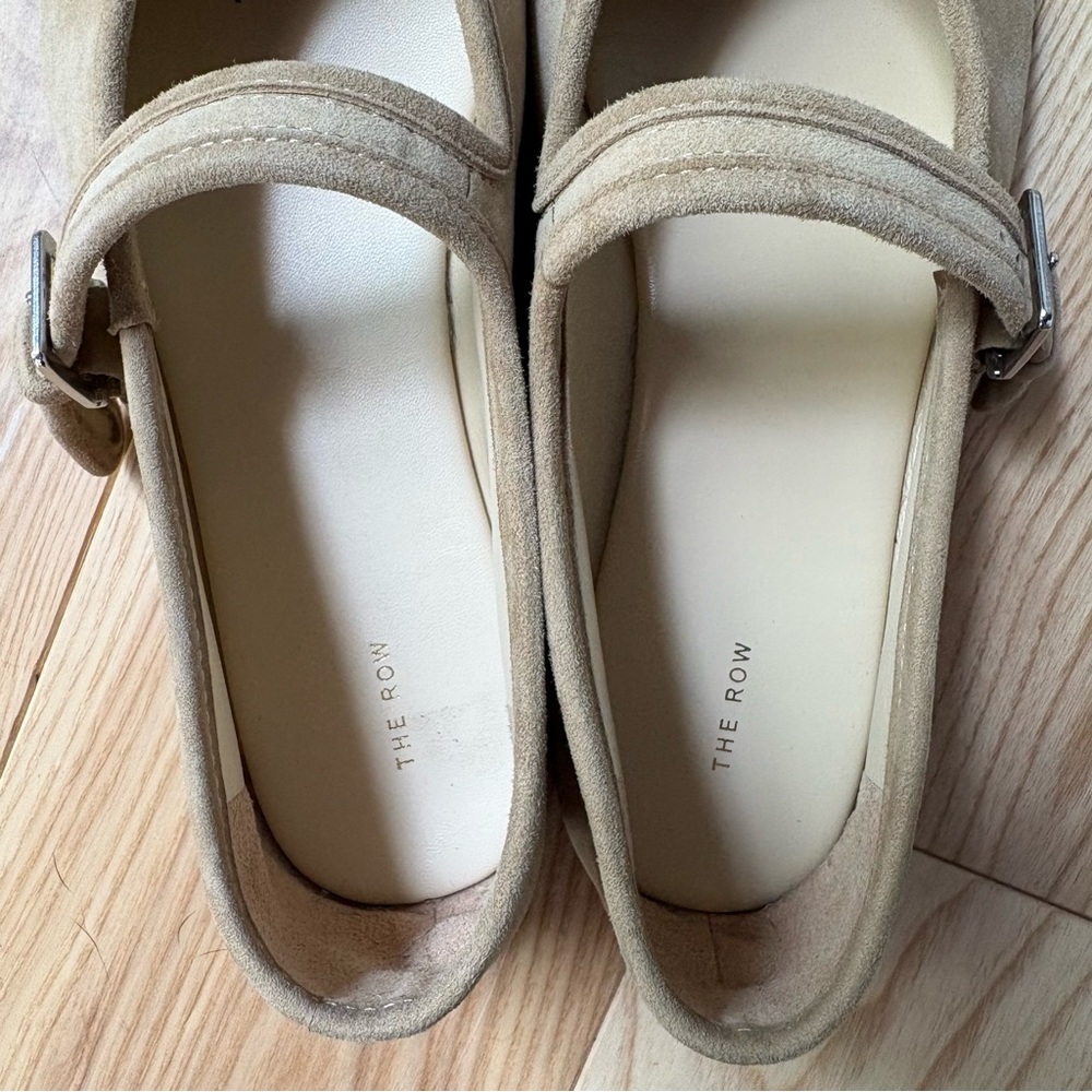 The Row suede Boheme Mary Jane’s - Picture 3 of 7